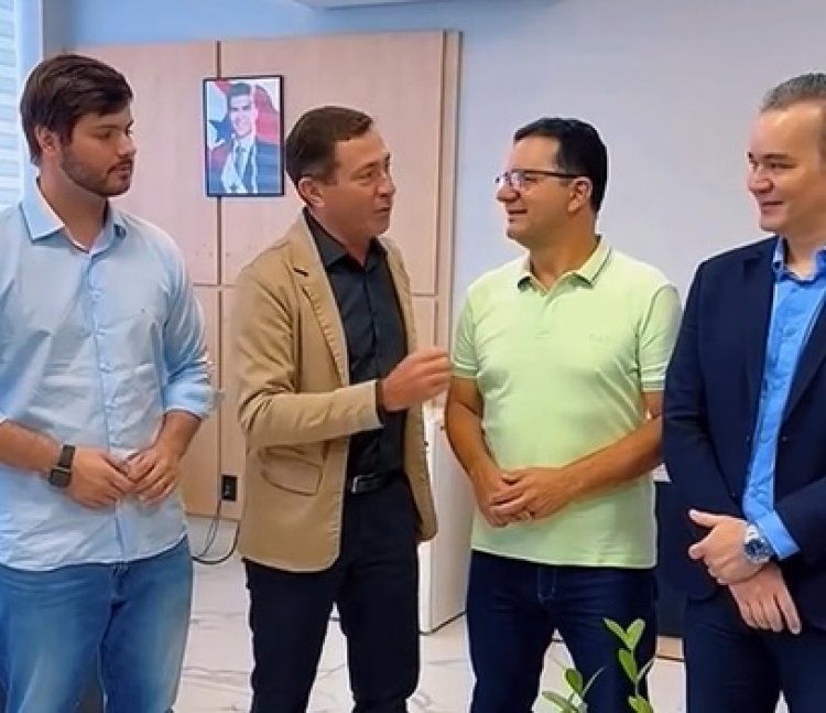 Prefeito de São Félix do Xingu, Fabrício Batista, recebe ultrassom para melhorar atendimento da população