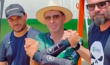 Prefeito Fabrício e deputado federal Caveira anunciam início da operação de tapa-buracos em São Félix do Xingu