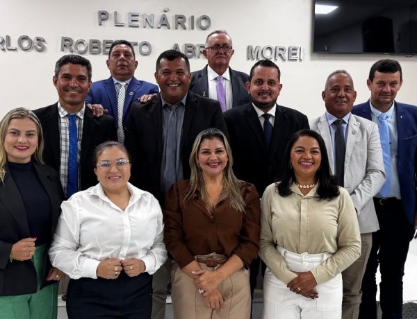 Vereador Mário da Saúde é reeleito presidente da Câmara de São Félix do Xingu para 2026