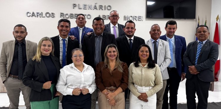 Vereador Mário da Saúde é reeleito presidente da Câmara de São Félix do Xingu para 2026